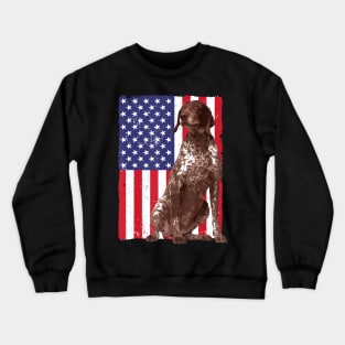 Cool German Shorthaired Pointer Men Women Short Hair Gsp Dog Crewneck Sweatshirt